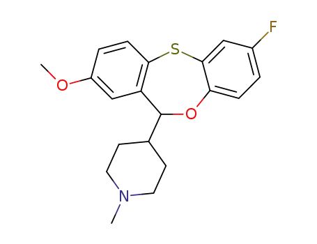 2-fluoro-8-methoxy-6H-dibenz-1,4-oxathiepin