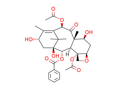 Molecular Structure of 27548-93-2 (Baccatine III)