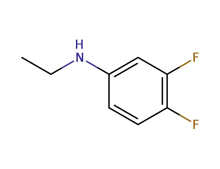 Benzenamine, N-ethyl-3,4-difluoro- (9CI)