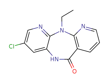 8-Chloro-5-ethyl-5,10-dihydro-4,5,6,10-tetraaza-dibenzo[a,d]cyclohepten-11-one