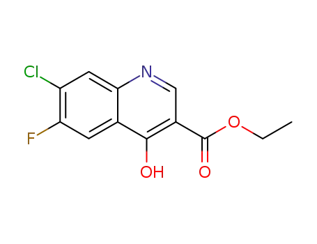 7-クロロ-6-フルオロ-4-ヒドロキシ-3-キノリンカルボン酸エチル