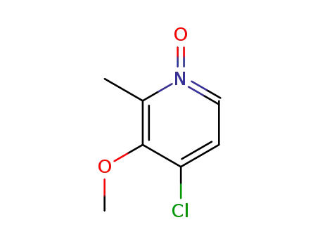 4-chloro-3-methoxy-2-methylpyridine N-oxide