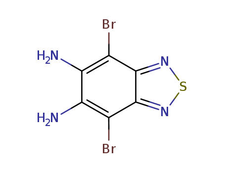 4,7-dibromobenzo[c][1,2,5]thiadiazole-5,6-diamine