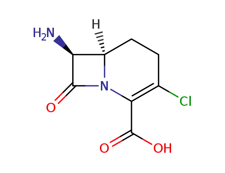 (6R*,7S*)-3-chloro-7-amino-8-oxo-1-azabicyclo<4.2.0>oct-2-en-2-carboxylic acid