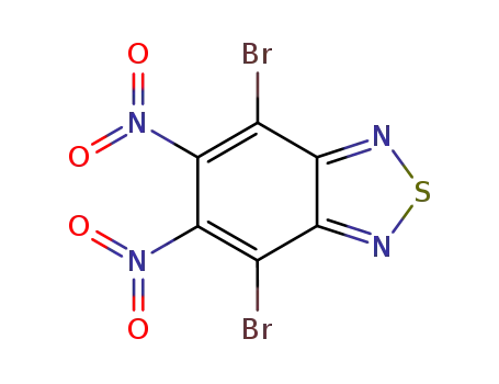 Molecular Structure of 76186-72-6 (4,7-dibroMo-5,6-dinitrobenzo[c][1,2,5]thiadiazole)