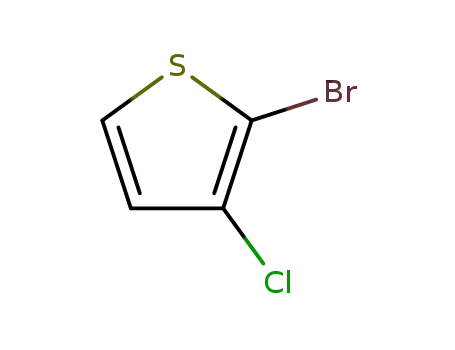 Molecular Structure of 77893-68-6 (2-Bromo-3-chlorothiophene)