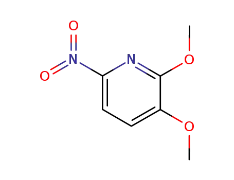 Molecular Structure of 79491-44-4 (2,3-Dimethoxy-6-nitropyridine)