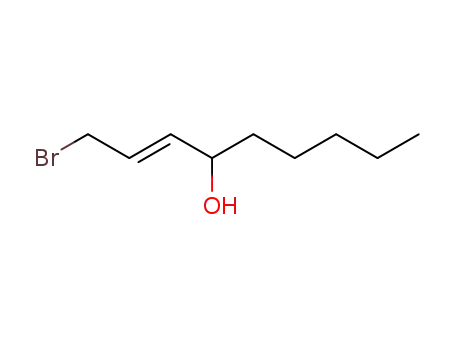 Molecular Structure of 98262-71-6 (2-Nonen-4-ol, 1-bromo-, (E)-)