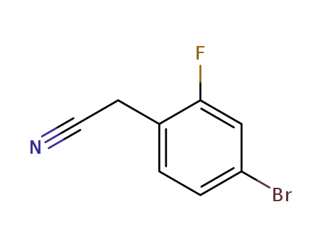 Molecular Structure of 114897-91-5 (4-BROMO-2-FLUOROBENZYL CYANIDE)