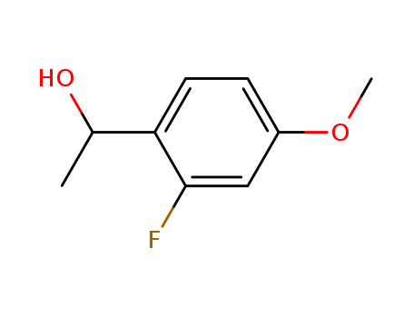 Benzenemethanol, 2-fluoro-4-methoxy-a-methyl- 74457-87-7