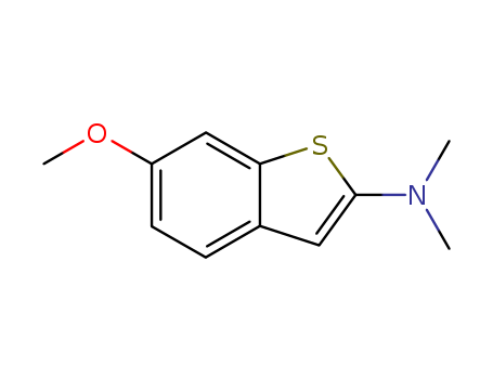 6-methoxy-N,N-dimethylbenzo[b]thiophen-2-amine