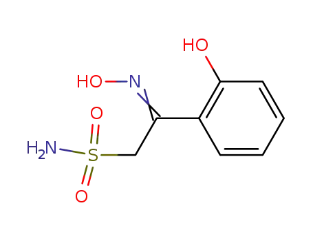 2-[(E)-Hydroxyimino]-2-(2-hydroxy-phenyl)-ethanesulfonic acid amide