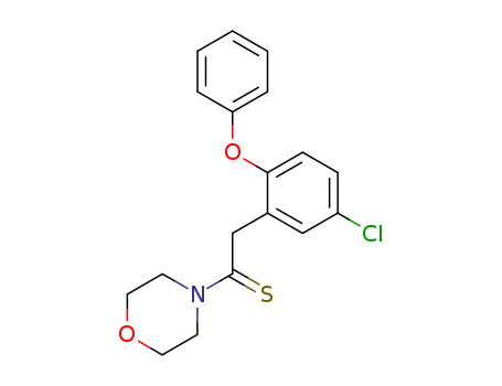 2-(5-chloro-2-phenoxyphenyl)-1-Morpholinoethanethione