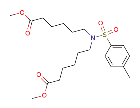 6-[(5-Methoxycarbonyl-pentyl)-(toluene-4-sulfonyl)-amino]-hexanoic acid methyl ester