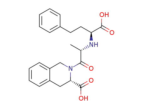 Quinapril Related Compound B (50 mg) (3-Isoquinolinecarboxylic acid, 2-[2-[(1-carboxy-3-phenylpropyl)amino]-1-oxopropyl]-1,2,3,4-tetrahydro-,[3S-[2[R*(R*)],3R*]]-)