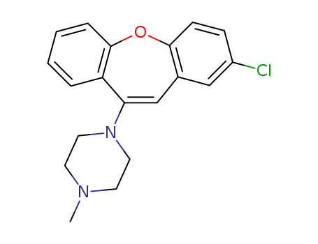 1-[2-chloro-dibenz[b,f]oxepin-10-yl]-4-methyl-piperazine