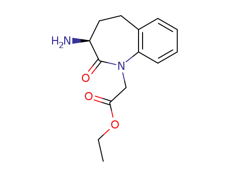 (S)-3-아미노-2,3,4,5-테트라히드로-2-옥소-1H-1-벤즈아제핀-1-아세트산에틸에스테르
