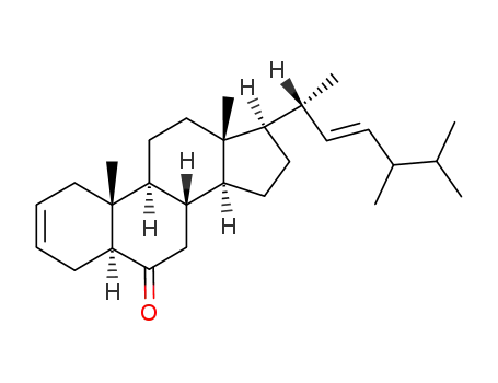 (22E)-24α-methyl-5α-cholesta-2,22-dien-6-one