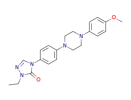 3H-1,2,4-Triazol-3-one,
2-ethyl-2,4-dihydro-4-[4-[4-(4-methoxyphenyl)-1-piperazinyl]phenyl]-