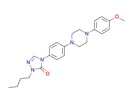 3H-1,2,4-Triazol-3-one,
2-butyl-2,4-dihydro-4-[4-[4-(4-methoxyphenyl)-1-piperazinyl]phenyl]-