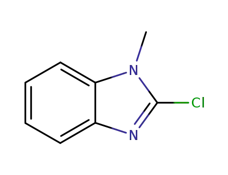 Molecular Structure of 1849-02-1 (1H-Benzimidazole,2-chloro-1-methyl-(9CI))