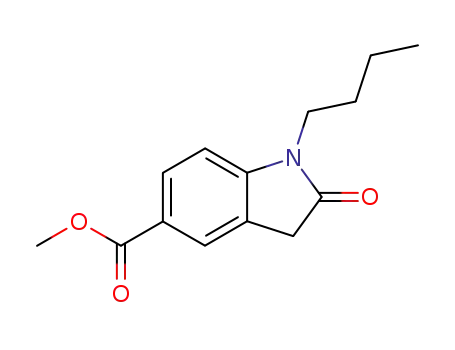 1-butyl-5-(methoxycarbonyl)-2(3H)-indolinone