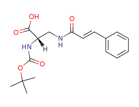 (S)-2-tert-Butoxycarbonylamino-3-[(E)-(3-phenyl-acryloyl)amino]-propionic acid