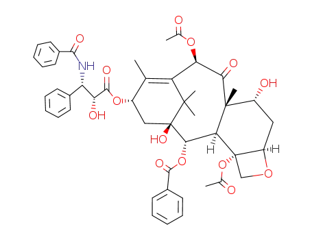 Benzenepropanoic acid, b-(benzoylamino)-a-hydroxy-,(2aR,4R,4aS,6R,9S,11S,12S,12aR,12bS)-6,12b-bis(acetyloxy)-12-(benzoyloxy)-2a,3,4,4a,5,6,9,10,11,12,12a,12b-dodecahydro-4,11-dihydroxy-4a,8,13,13-tetr