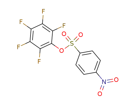 pentafluorophenyl 4-nitrobenzenesulfonate