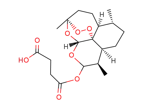 butanedioic acid [3R-(3α,5aβ,6β,8aβ,9α,12β,12aR*)]-mono(decahydro-3,6,9-trimethyl-3,12-epoxy-12H-pyrano[4,3-j]-1,2-benzodioxepin-10-yl) ester