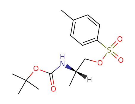 (S)-O-(p-tolylsulfonyl)-N-(tert-butyloxycarbonyl)-1-hydroxy-2-aminopropane