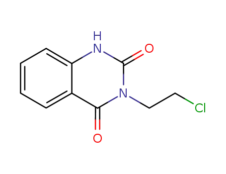 Molecular Structure of 5081-87-8 (3-(2-CHLOROETHYL)-2,4(1H,3H)-QUINAZOLINEDIONE)