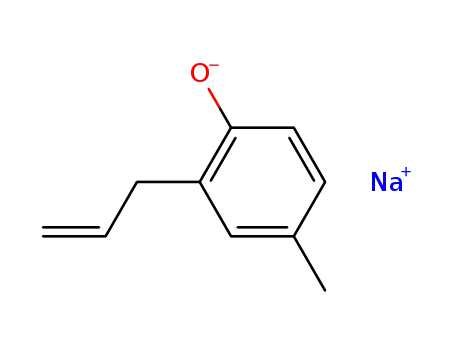 sodium 2-allyl-4-methylphenolate