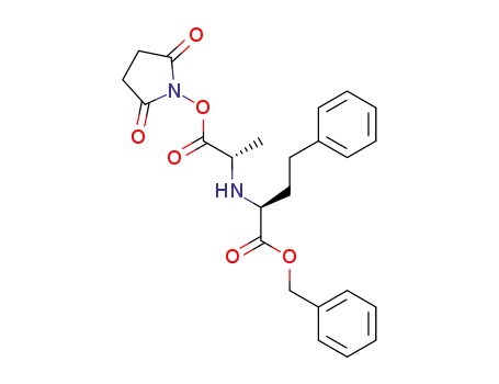 (S)-2-[(S)-1-(2,5-Dioxo-pyrrolidin-1-yloxycarbonyl)-ethylamino]-4-phenyl-butyric acid benzyl ester