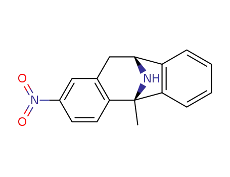 (+)-2-nitro-5-methyl-10,11-dihydro-5H-dibenzocyclohepten-5,10-imine