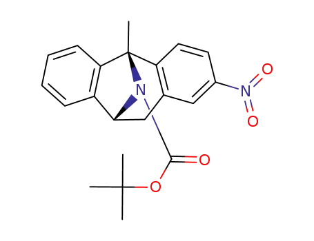 (+)-N-<(tert-butyloxy)carbonyl>-2-nitro-5-methyl-10,11-dihydro-5H-dibenzocyclohepten-5,10-imine