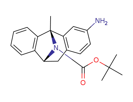 (+)-N-<(tert-butyloxy)carbonyl>-3-amino-5-methyl-10,11-dihydro-5H-dibenzocyclohepten-5,10-imine