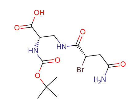 N2-(tert-butoxycarbonyl),N3-(S)-2-bromosuccinamoyl,(S)-2,3-diaminopropanoic acid