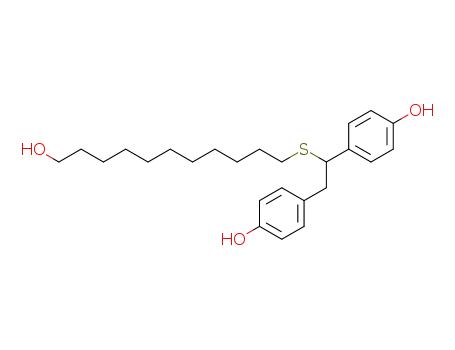 13,14-bis(4'-hydroxyphenyl)-12-thiatetradecanol