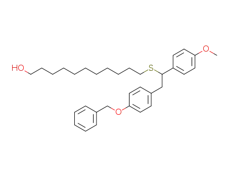 14-<4'-(benzyloxy)phenyl>-13-(4'-methoxyphenyl)-12-thiatetradecanol