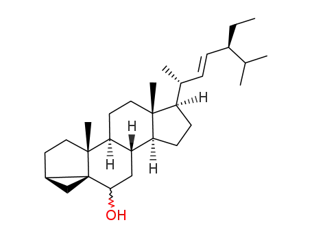 (22E,24S)-24-ethyl-3α,5-cyclo-5α-cholest-22-en-6-ol
