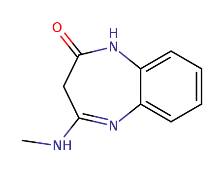 4-Methylamino-1,3-dihydro-benzo[b][1,4]diazepin-2-one