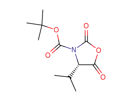Molecular Structure of 141468-55-5 (BOC-VAL-NCA)