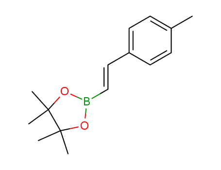 Molecular Structure of 149777-84-4 (4-METHYL-BETA-STYRYLBORONIC ACID PINACOL ESTER)