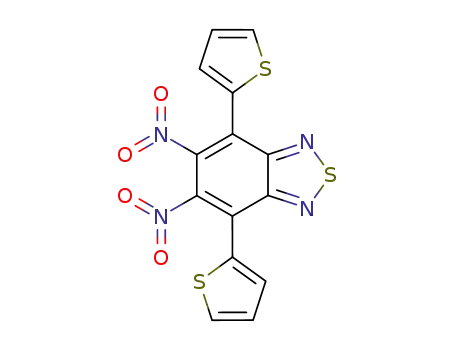 5,6-dinitro-4,7-di(thiophen-2-yl)benzo[c][1,2,5]thiadiazole
