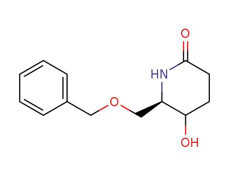 (6R)-5-Hydroxy-6-<(benzyloxy)methyl>-2-piperidinone