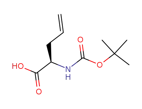 4-Pentenoic acid,2-[[(1,1-dimethylethoxy)carbonyl]amino]-, (2R)-
