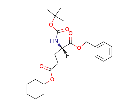 (2S)-tert-butoxycarbonylamino-pentanedioic acid 1-benzyl ester 5-cyclohexyl ester