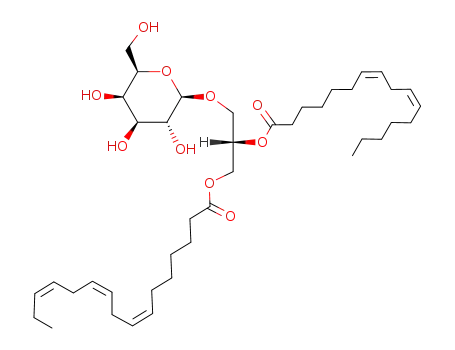 (2S)-1-O-(7Z,10Z,13Z)-hexadecadienoyl-2-O-(7Z,10Z)-hexadecadienoyl-3-O-β-D-galactopyranosyl-sn-glycerol