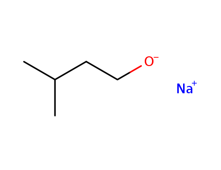 Molecular Structure of 19533-24-5 (1-Butanol, 3-methyl-, sodium salt)